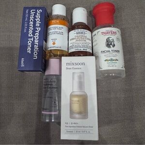 Various Toners and Essences